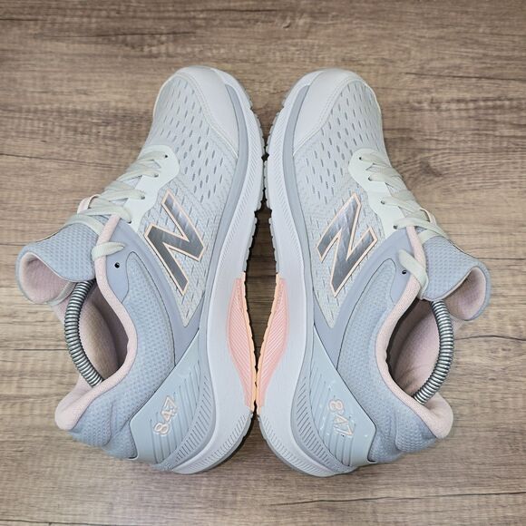 New Balance 847v4 Women's Size 12 B Gray Pink Walking Sneakers (WW847LW4) - Picture 6 of 9
